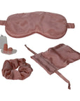 Sleep and Travel Accessories Pink Set of 4