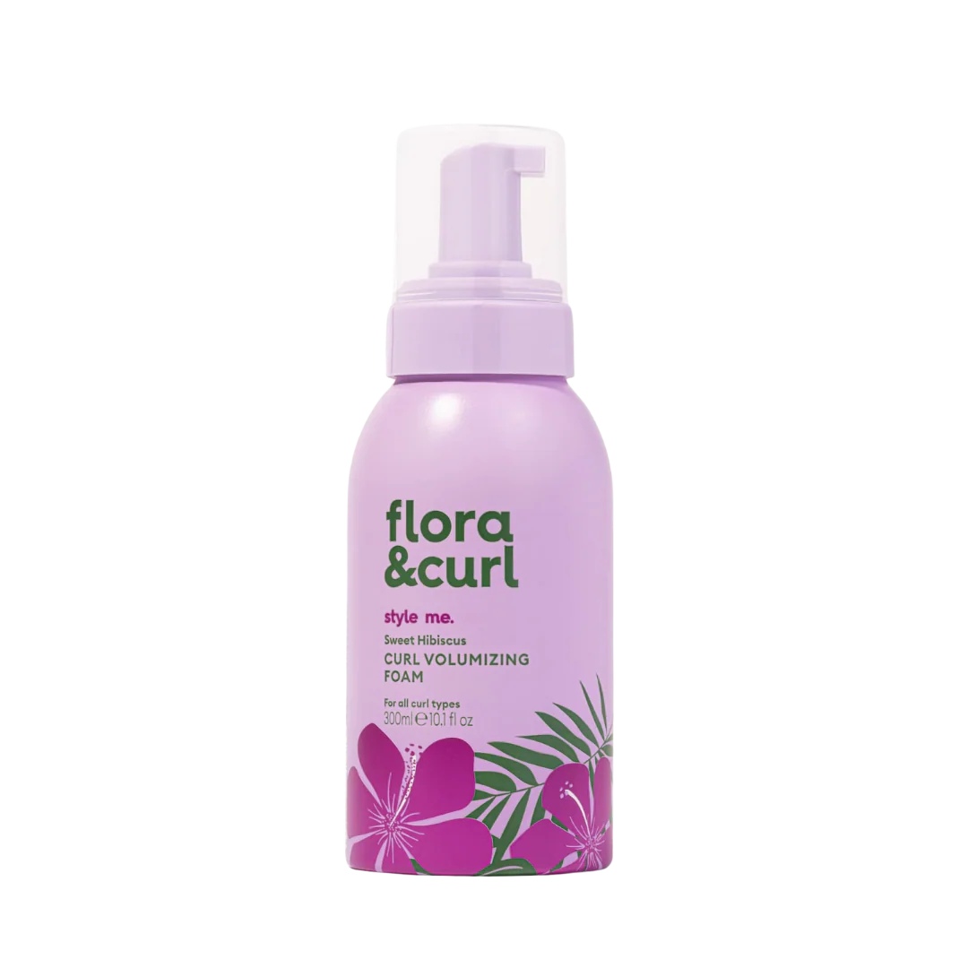 Flora &amp; Curl Sweet Hibiscus Curl Volumizing Foam