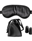Sleep and Travel Accessories Black Set of 3