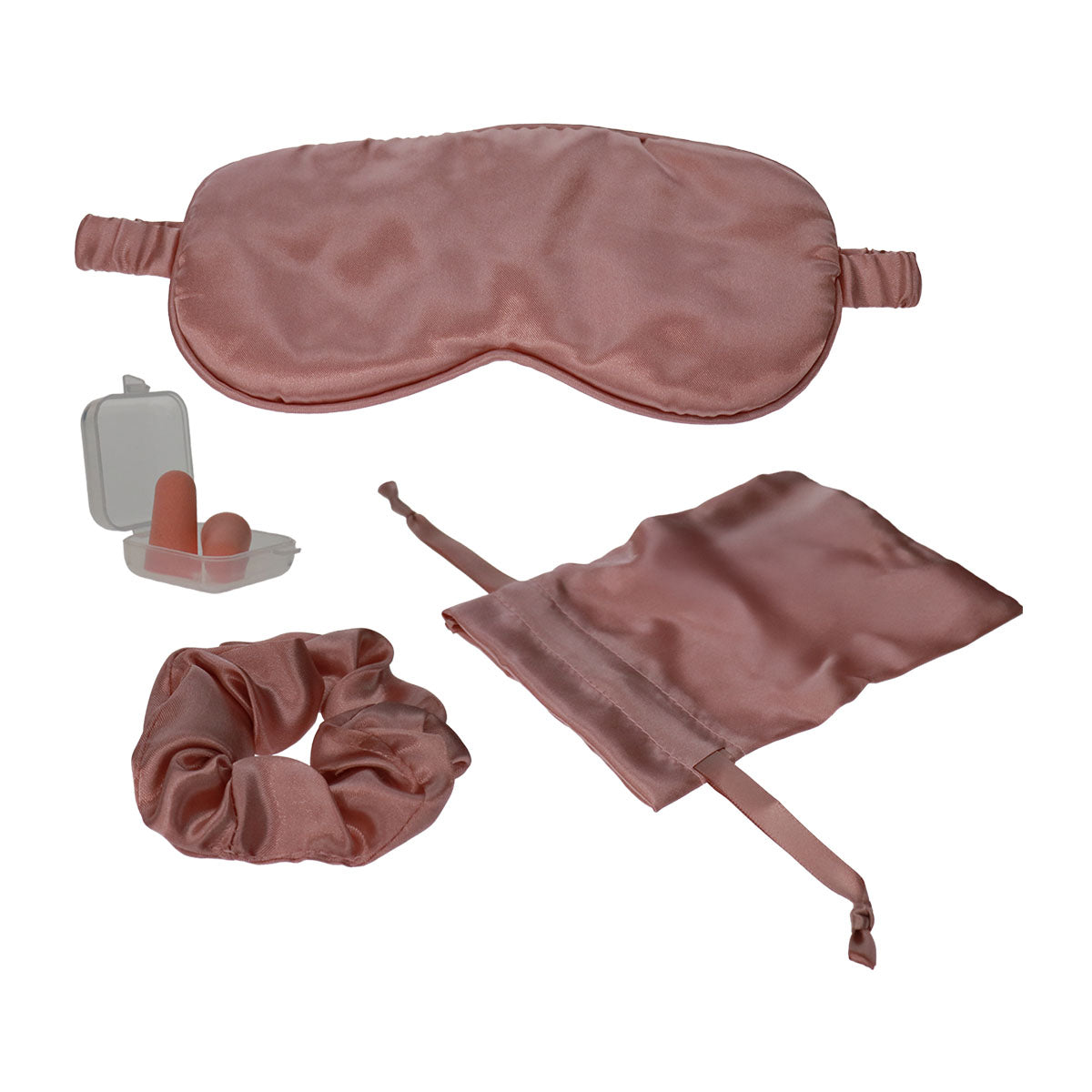 Sleep and Travel Accessories Pink Set of 4