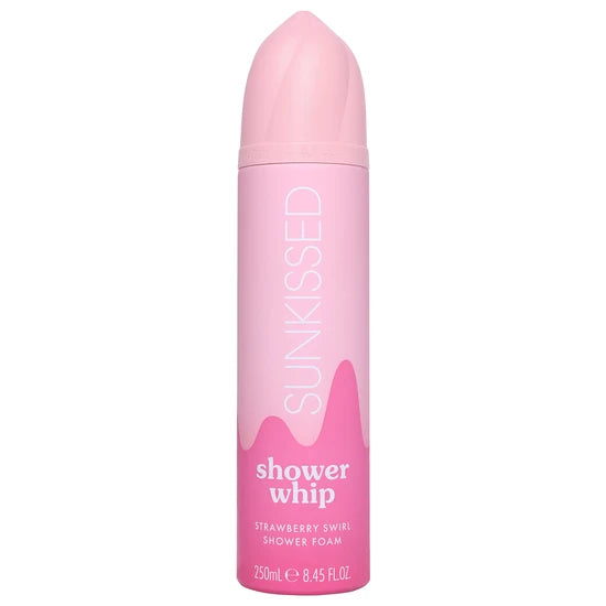 Shower Whip Strawberry Swirl Shower Foam