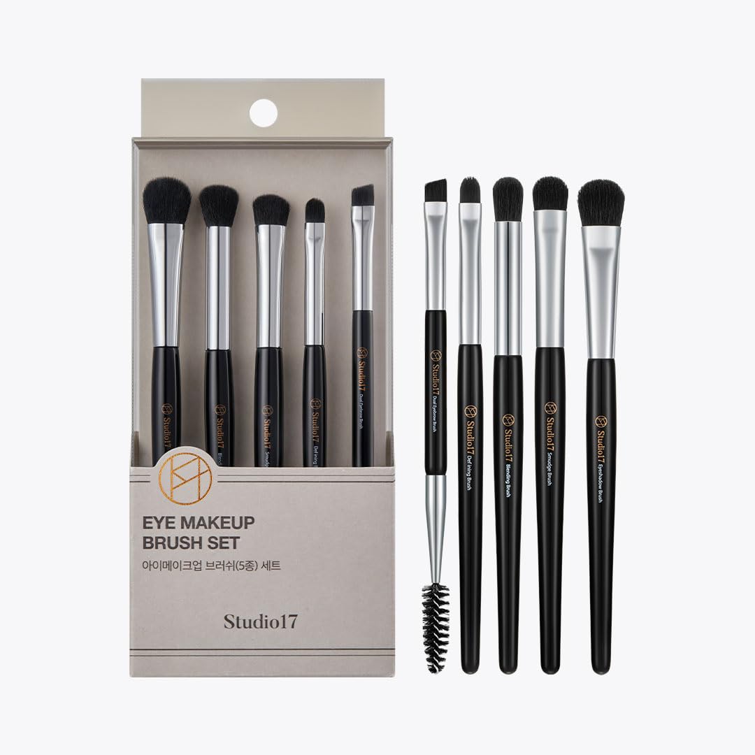 Eye makeup brush set
