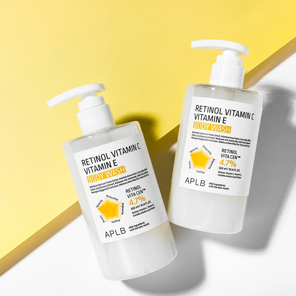 Retinol Vitamin C Vitamin E Body Wash