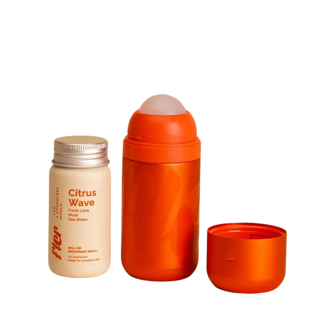 Refillable Roll-on Deodorant Starter Set