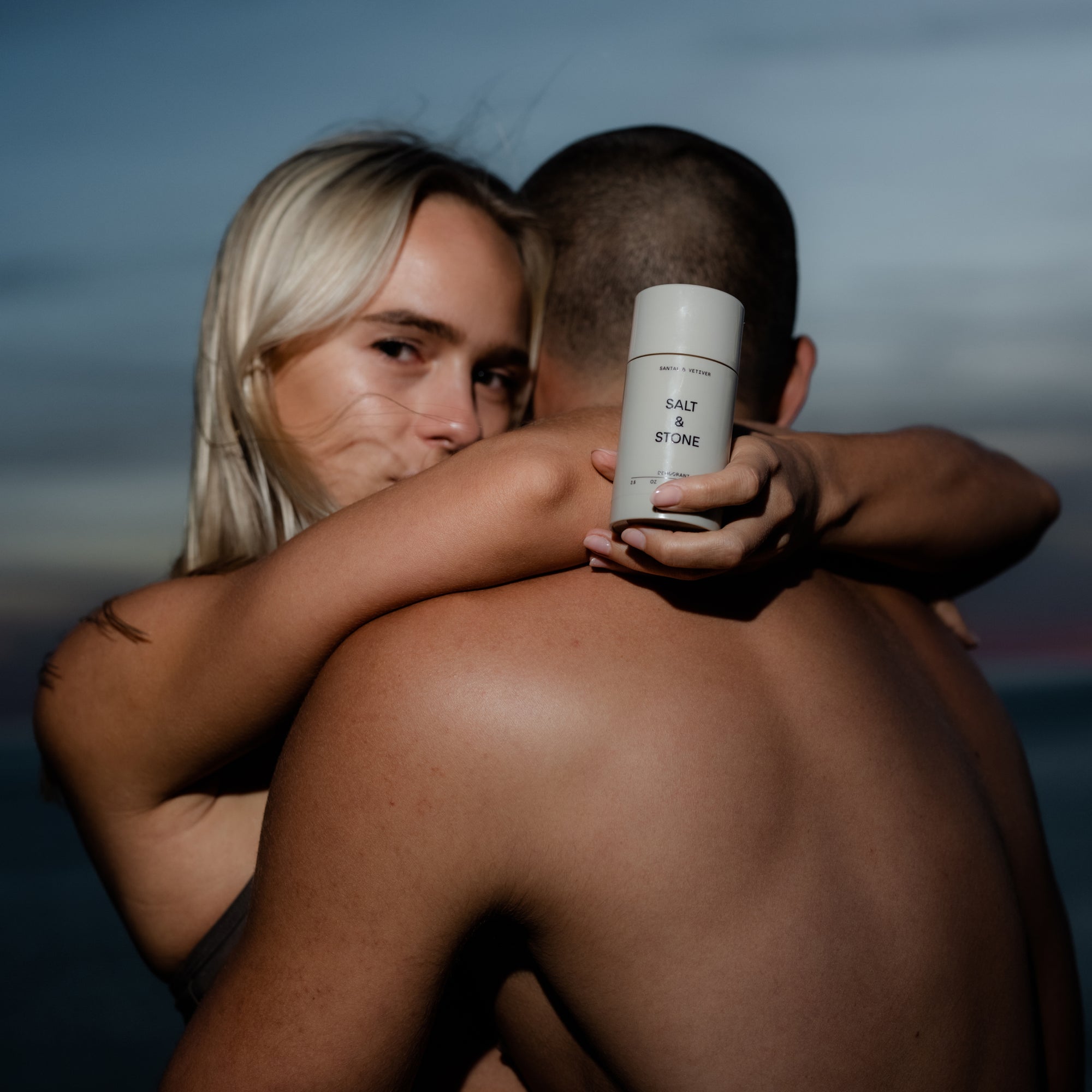 Natural Deodorant Gel Sensitive Skin Santal and Vetiver