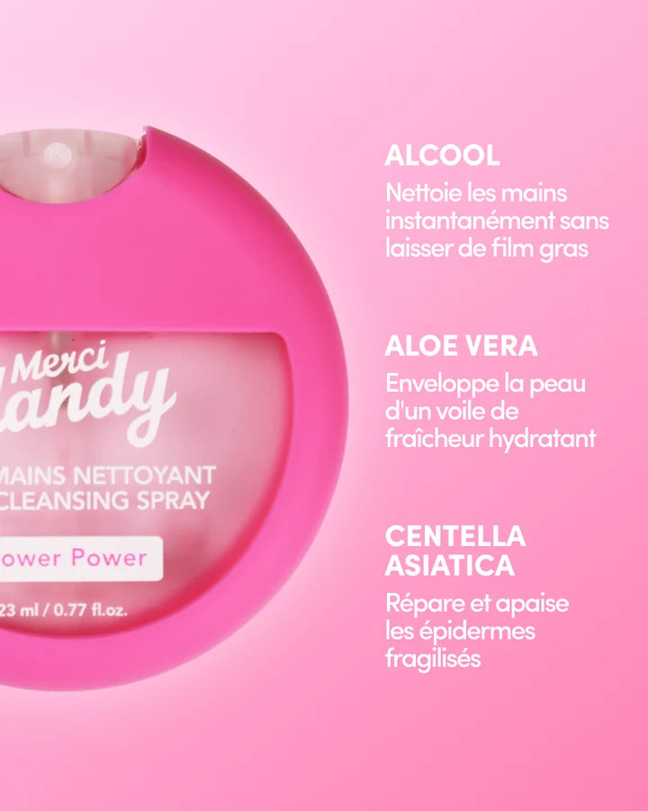 Hand Cleansing Spray 23ml Flower Power