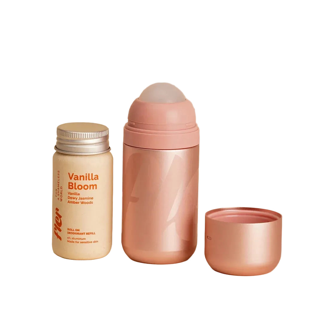 Refillable Roll-on Deodorant Starter Set