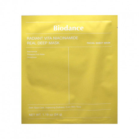 Radiant Vita Niacinamide Real Deep Mask