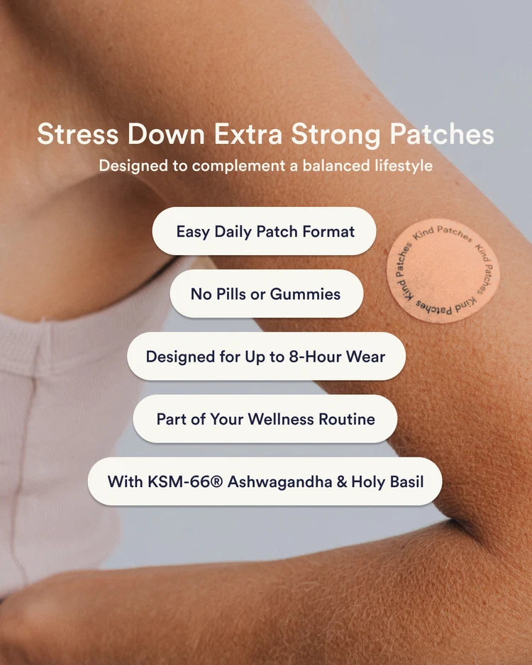 Stress Down Patches Extra Strong - Cortisol