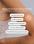 Stress Down Patches Extra Strong - Cortisol
