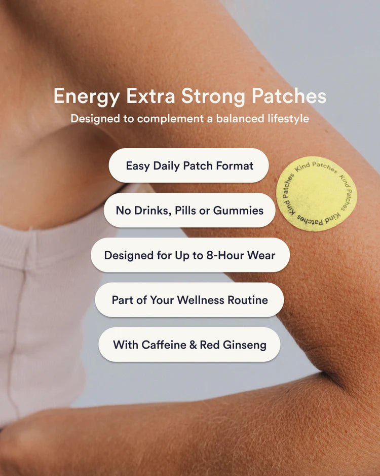 Energy Patches Extra Strong