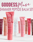 Goddess Muse Shimmer Peptide Balm Set