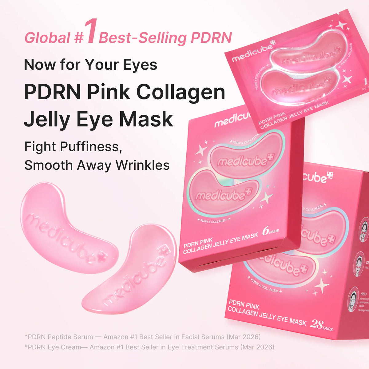 Pdrn Pink Collagen Jelly Eye Mask