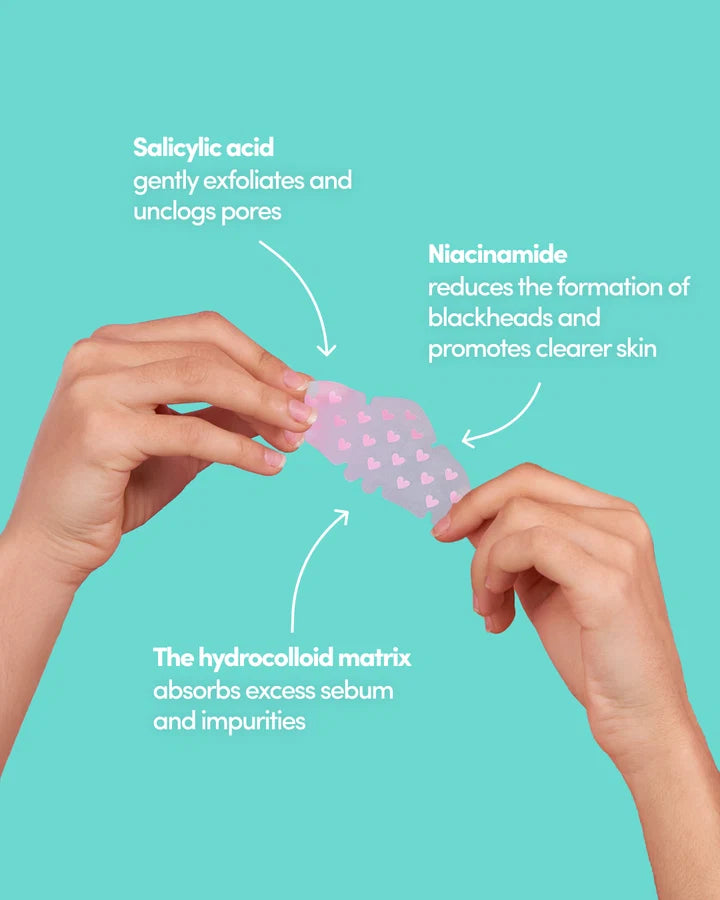 4 Hydrocolloid Nose Patches