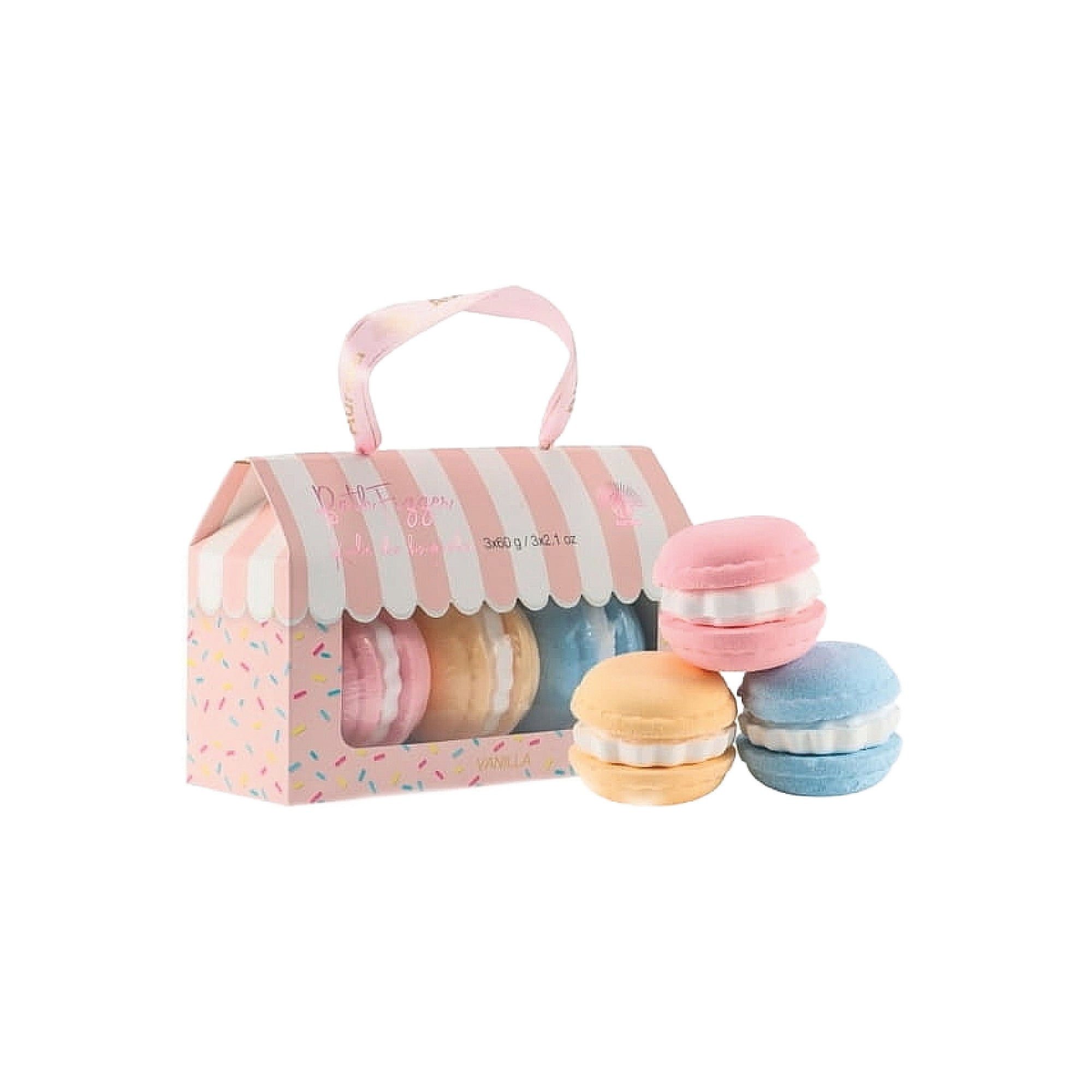 Sweet Macarons Box Bath Bombs Set 3