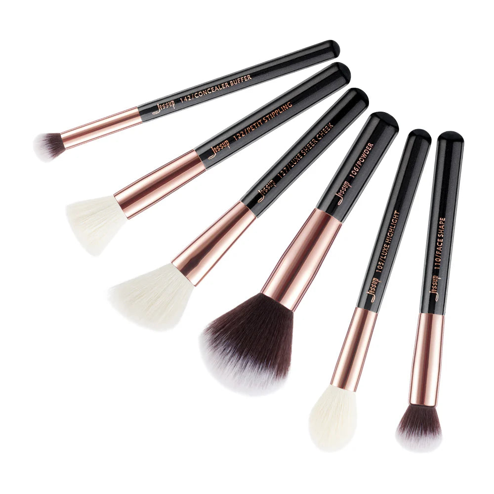Individual 6Pcs Makeup Bursh Set