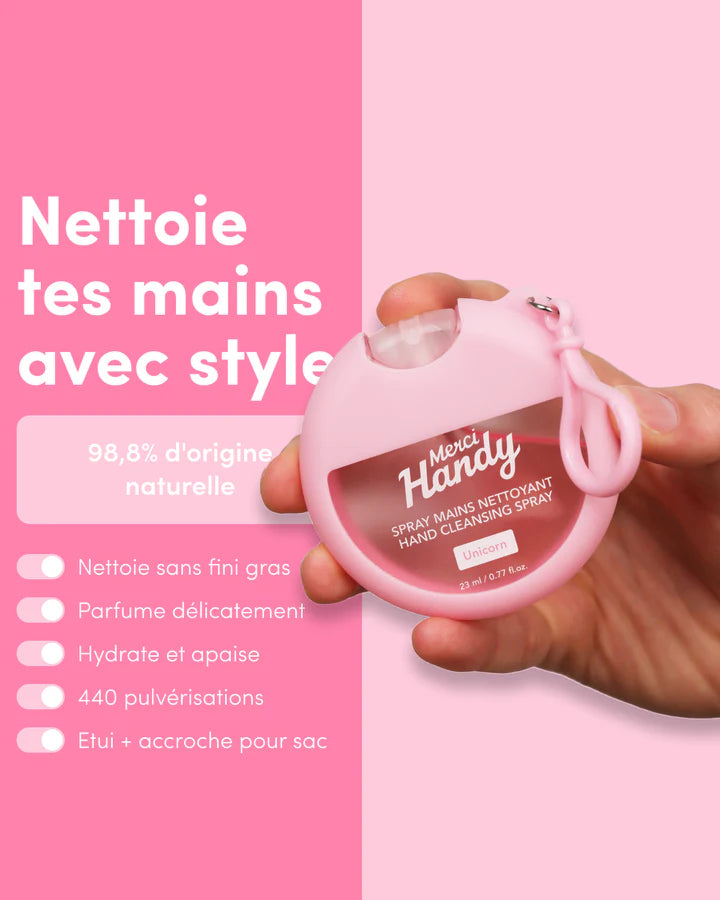 Hand Cleansing Spray 23ml Unicorn Edition