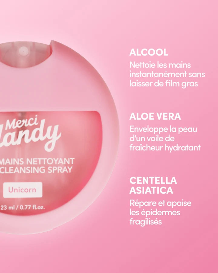Hand Cleansing Spray 23ml Unicorn Edition