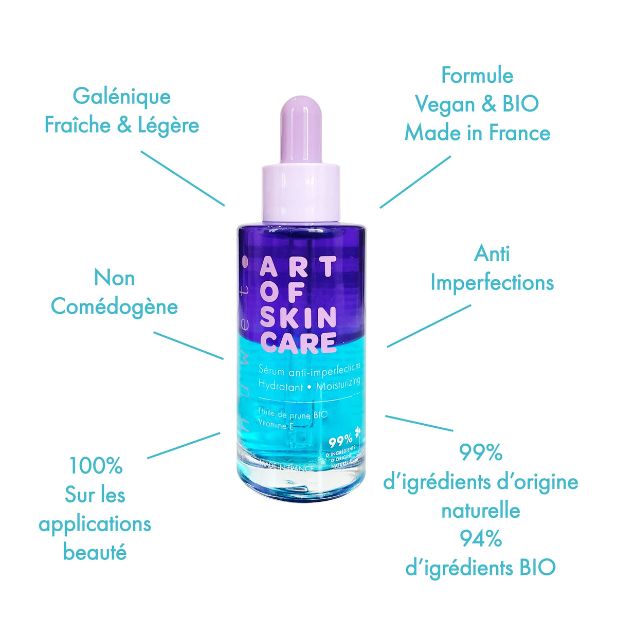 Art of Skin Care Anti-blemish Moisturizing Face Serum