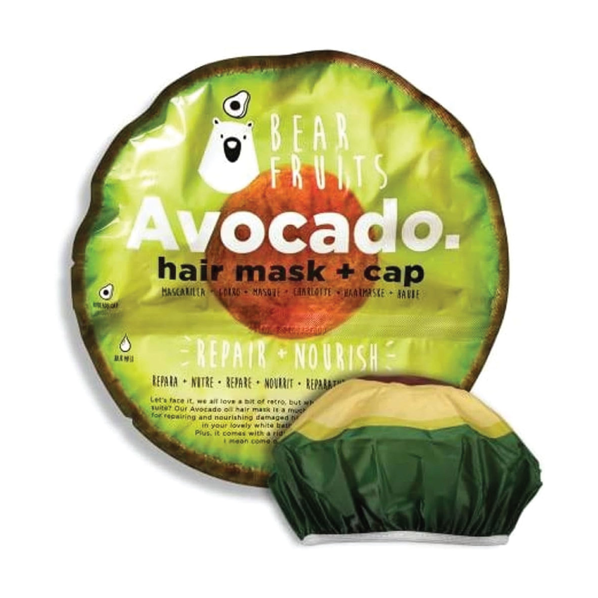 Hair Mask and Cap Avocado