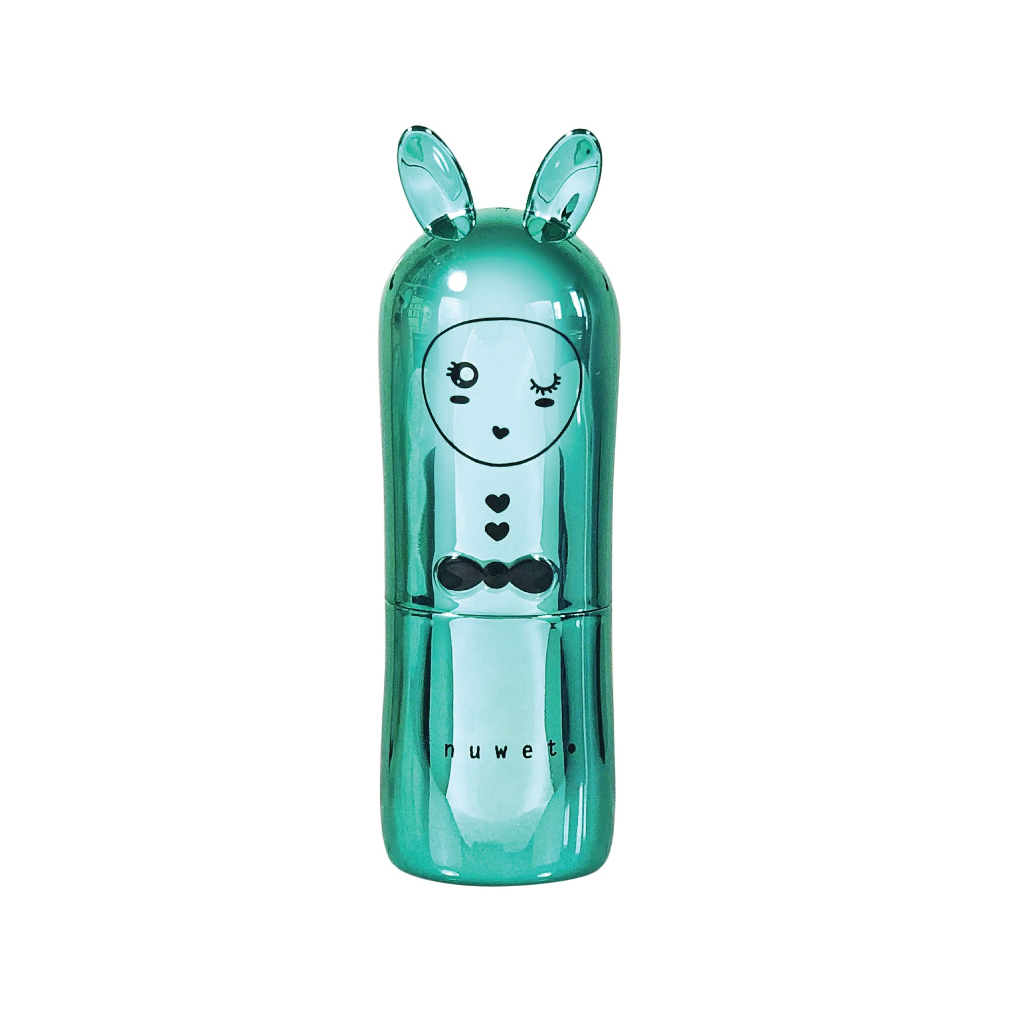 Lip Balm Metal Turquoise Cupcake