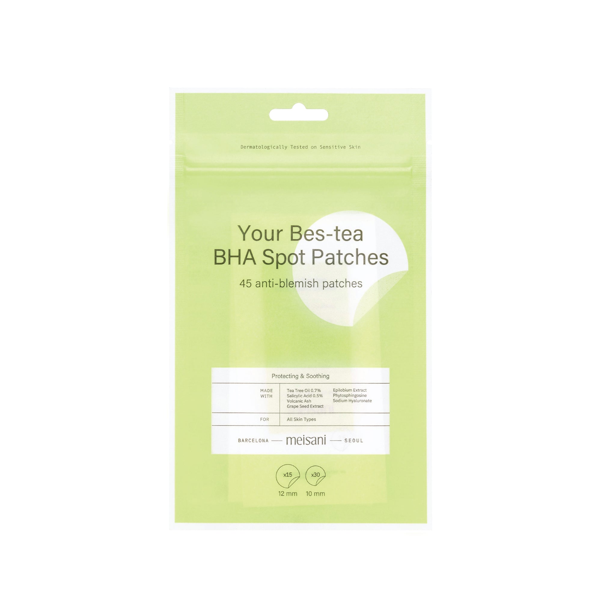 Meisani Your Bes-tea BHA Spot Patches