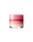 Laneige lip sleeping mask jar on a white background