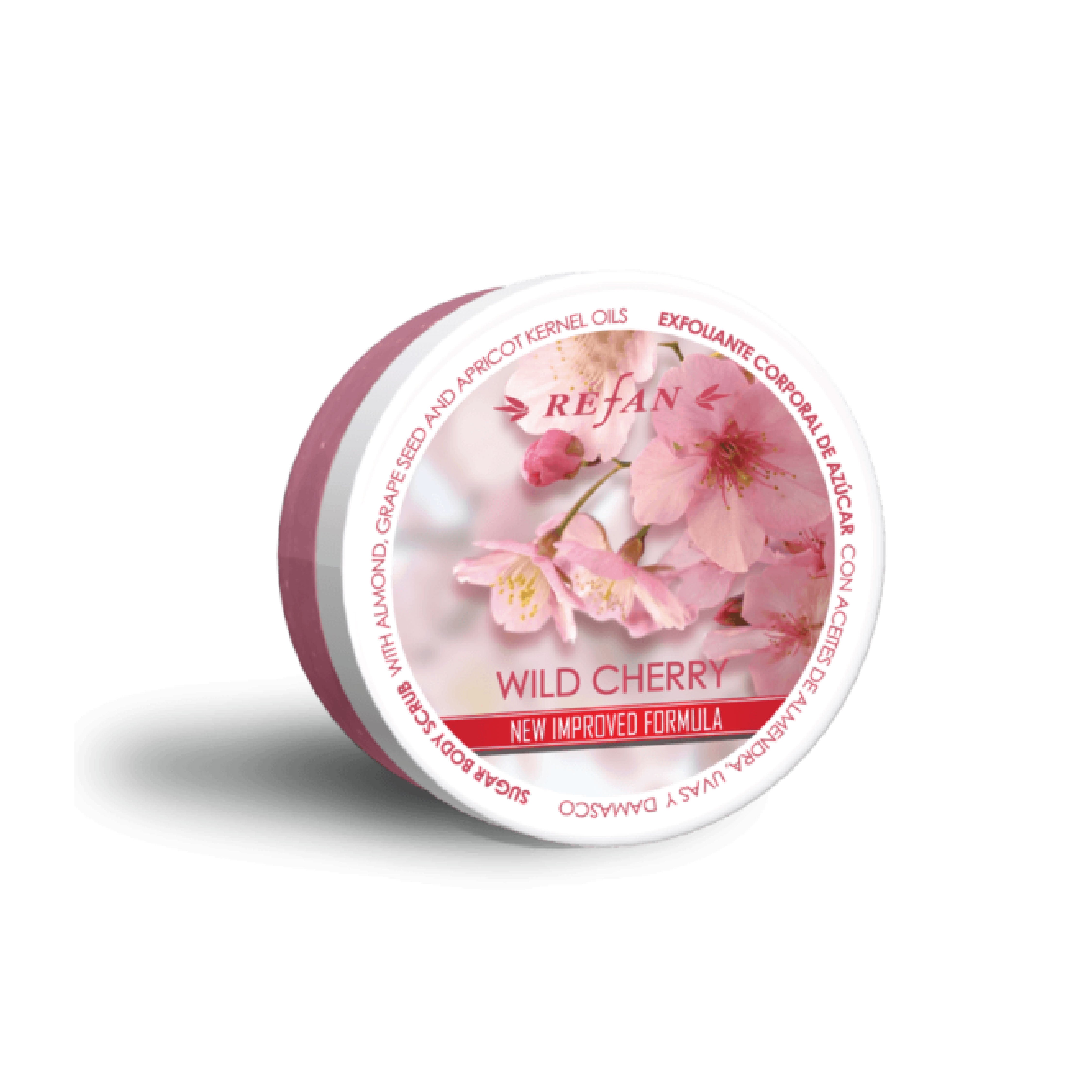 Refan Complex REFAN Sugar Body Scrub Wild Cherry 240g – Space of Beauty Insiders