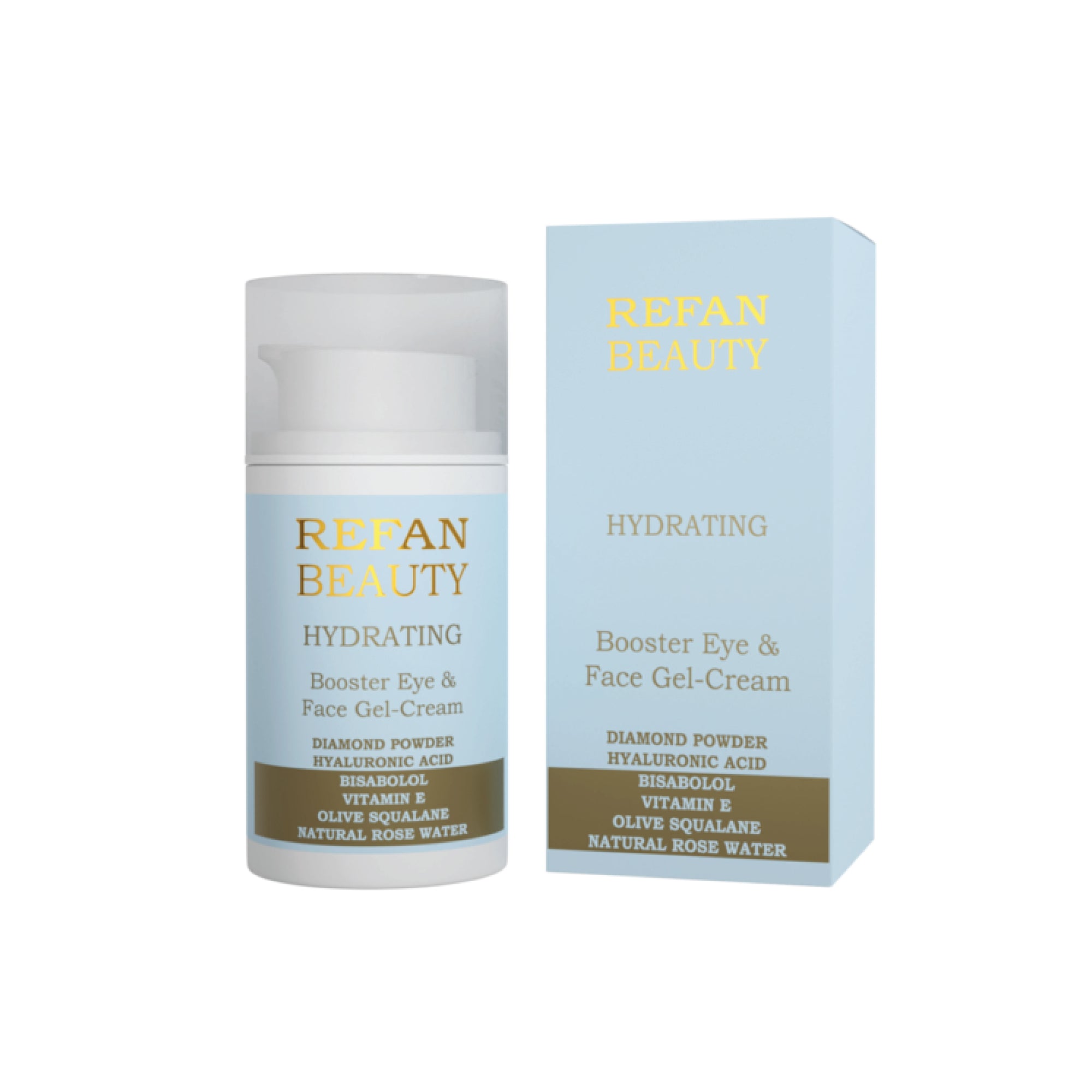 Booster eye and face gel-cream Hydrating
