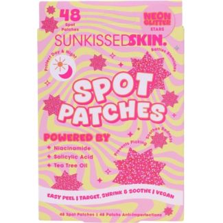Neon Glitter Stars Spot Patches