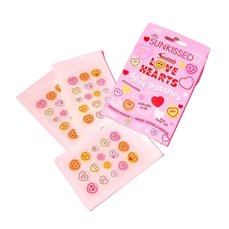 X Love Hearts Spot Patches