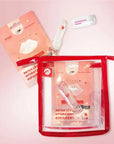 Inuwet Berry Red Wallet Lip Routine