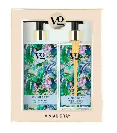 Set Wild Orchid Cream Soap and Hand  Lotion
